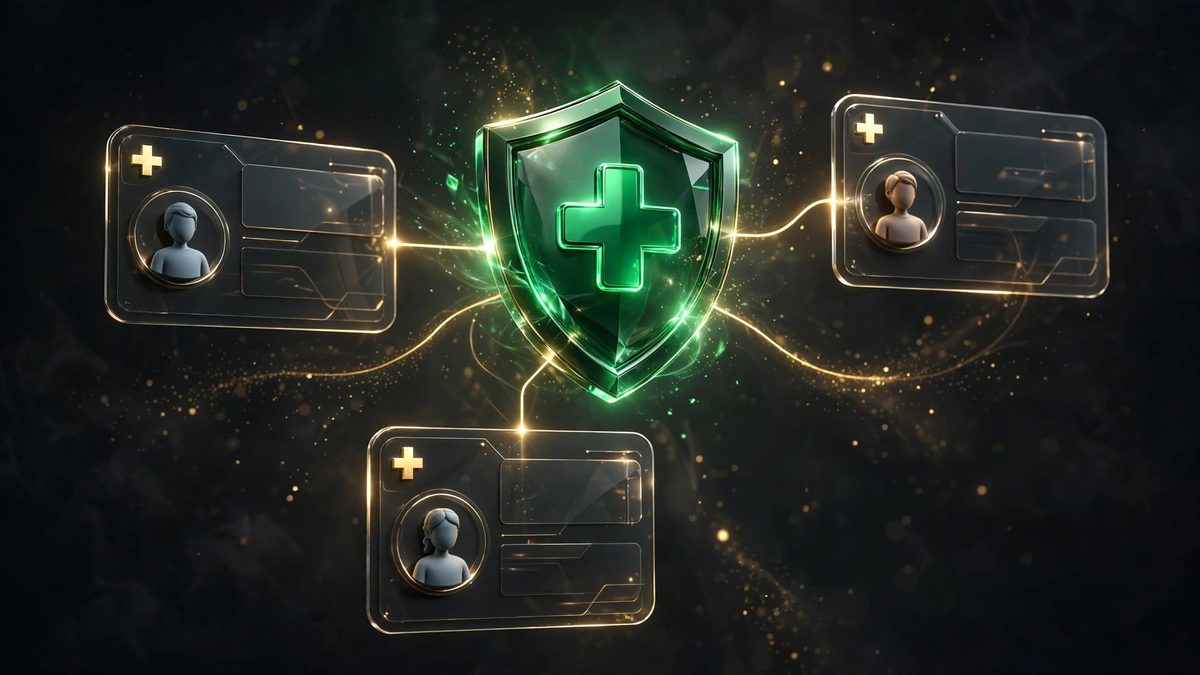 Digital illustration of a CHOICE Arrangement connecting employer contributions to individual employee health plans