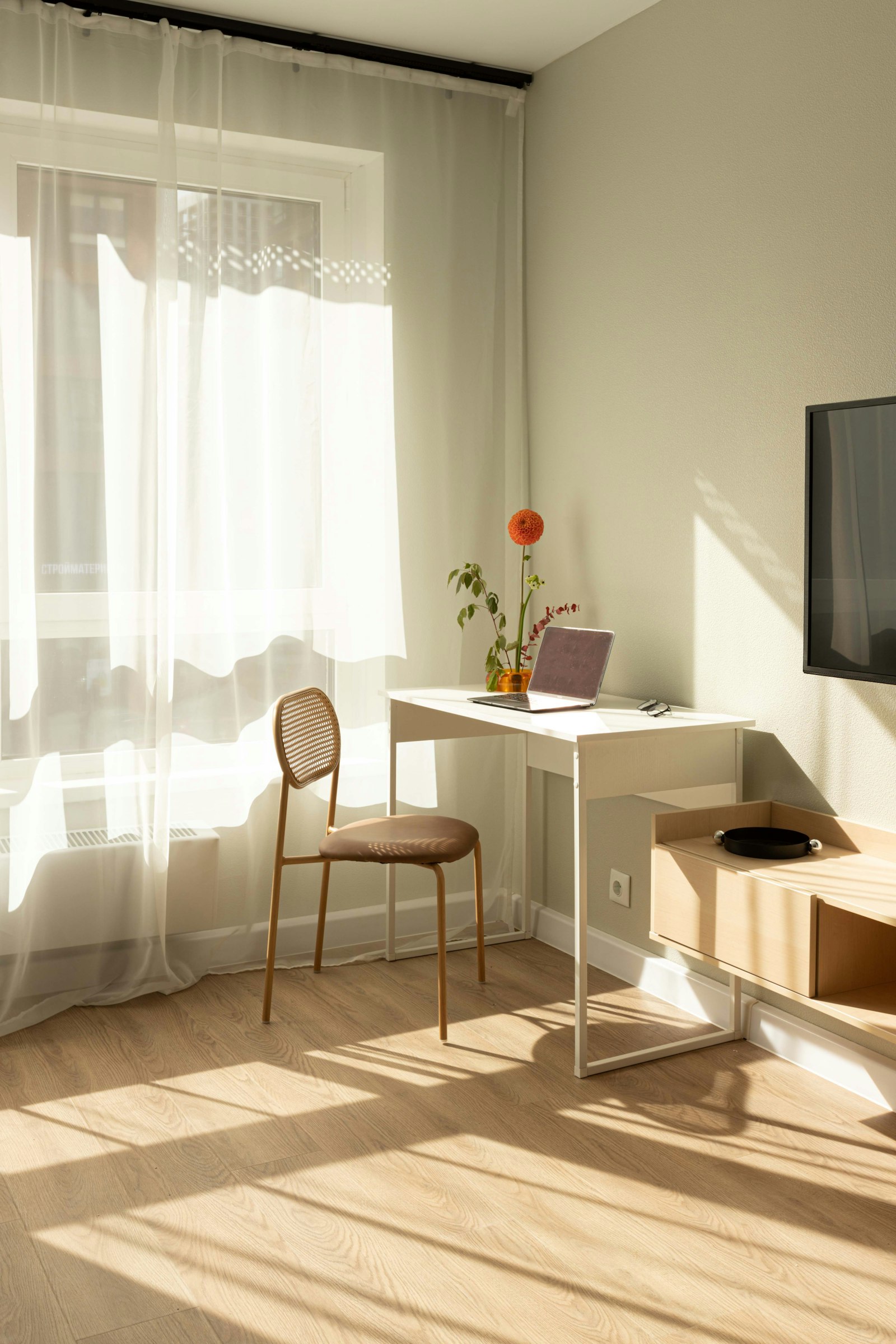 Premium software workspace with laptop